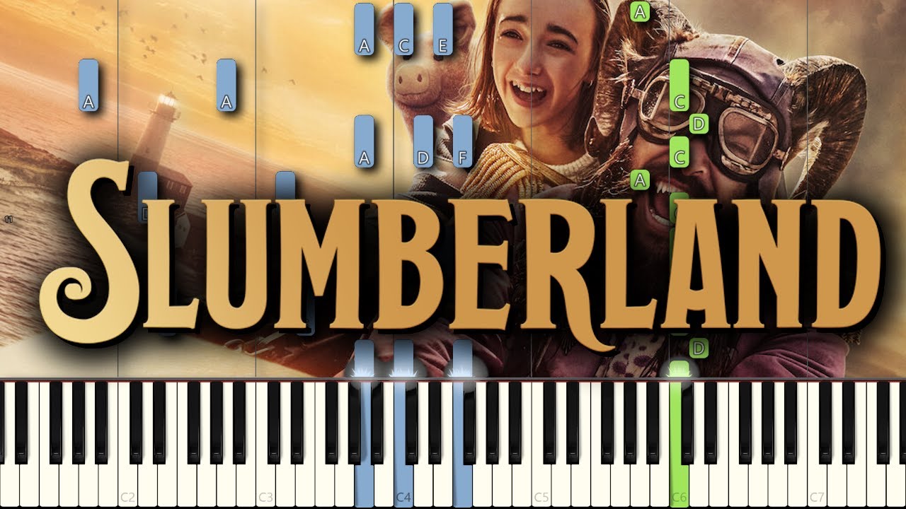 Slumberland Theme - The Parting Glass (Piano Tutorial) [Synthesia]