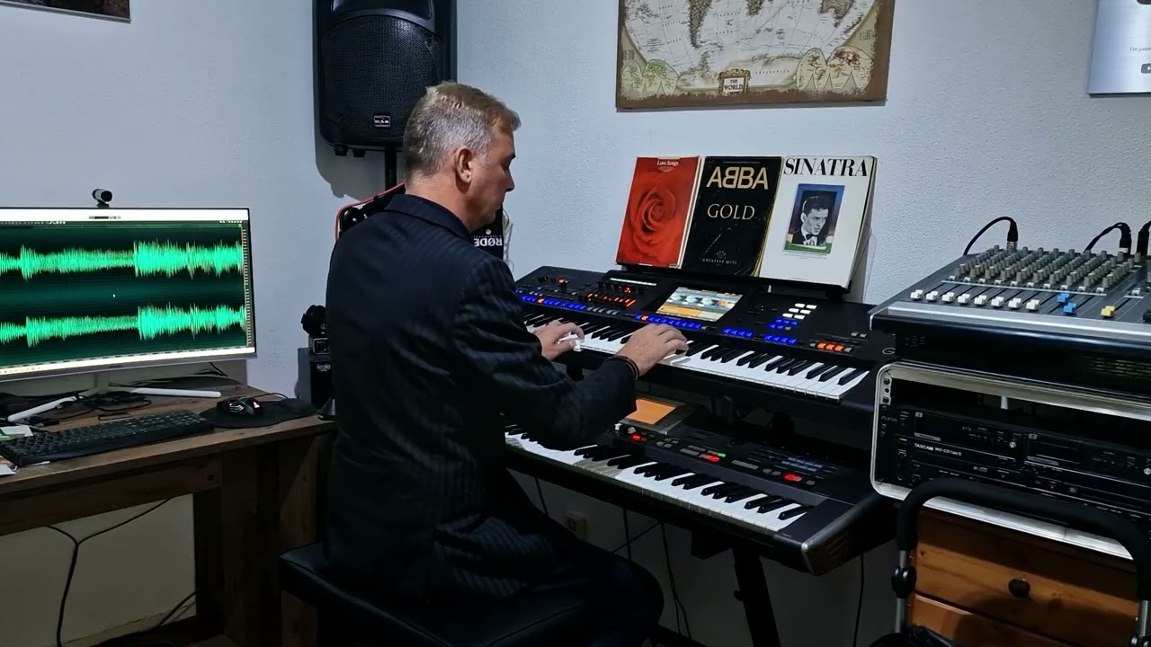 Andre Hazes Geef mij je Angst Yamaha Genos Roland G70 by Rico