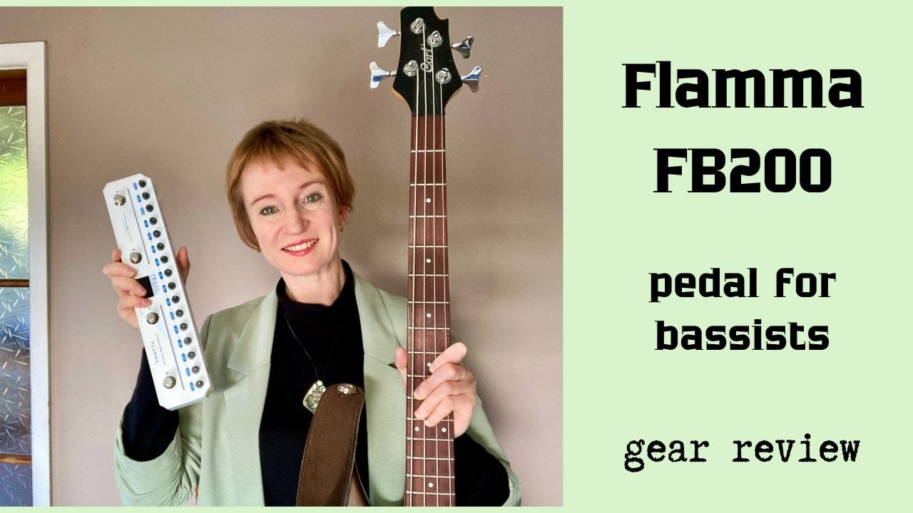 Flamma FB200 - check out this Multi-Effect Pedal for Bassists!