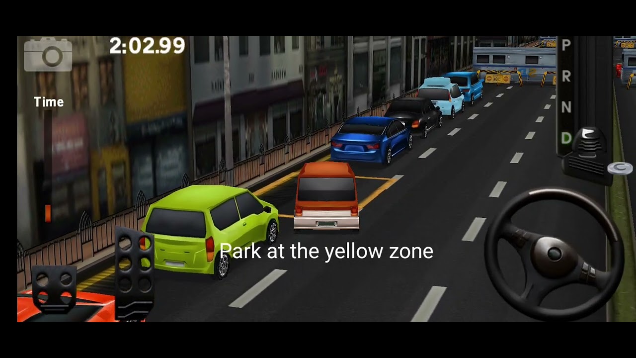 How to parking training game