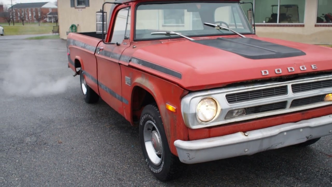 *Extremely Rare* 1970 Dodge D100 