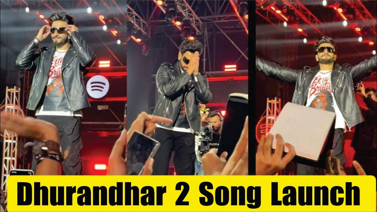 Dhurandhar 2 Song launch | Dancing Performance By Ranveer Singh At Dhurandhar 2 Song Launch | SARA