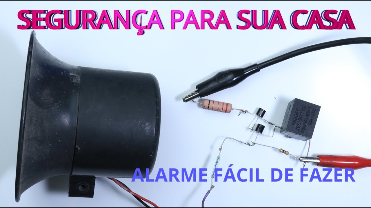 SEGURAN&Ccedil;A PARA SUA CASA, ALARME F&Aacute;CIL DE FAZER.