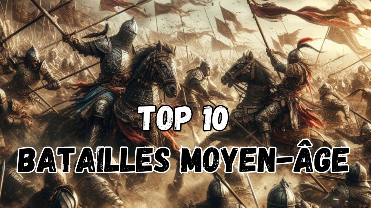 TOP 10 des plus GRANDES BATAILLES du MOYEN-ÂGE