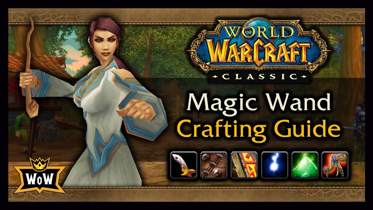 How to Solo Craft Magic Wands on a FRESH Server - Classic WoW: Profession Guide