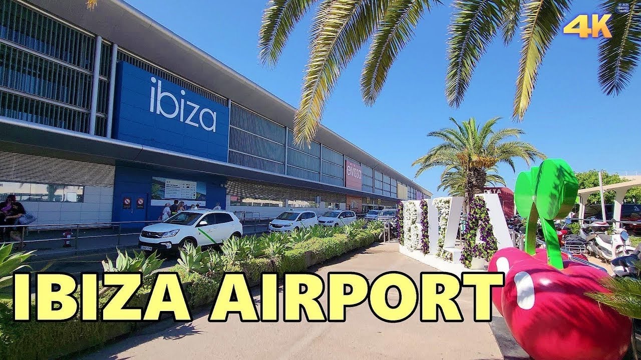 DRIVING FROM IBIZA AIRPORT TO ES CANAR BEACH!!