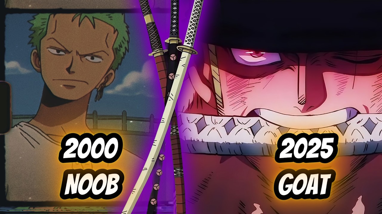 L’ÉVOLUTION de Roronoa Zoro (2000 → 2025) | Tenues, Arcs & Transformation Épique !