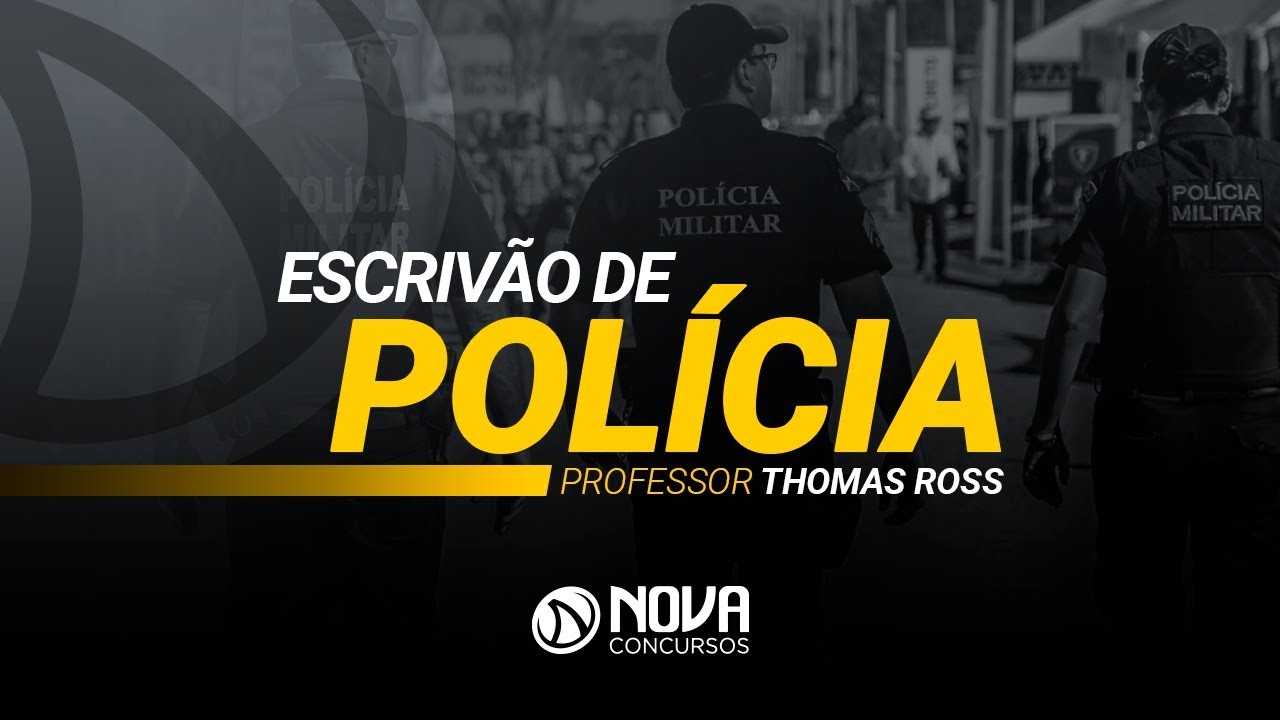 Pol&iacute;cia Civil - 4 Fun&ccedil;&otilde;es B&Aacute;SICAS de um Escriv&atilde;o