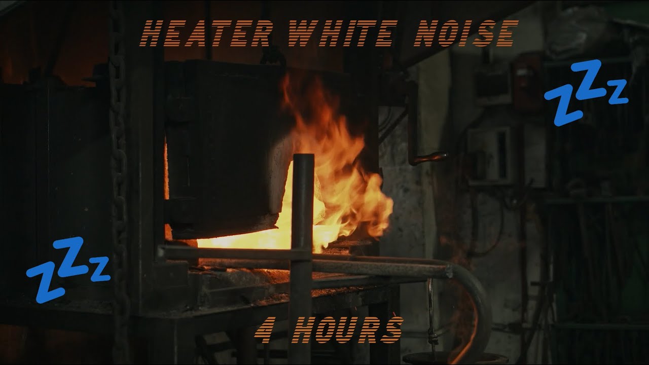 Heater White Noise Sound For Sleep | 4 Hours