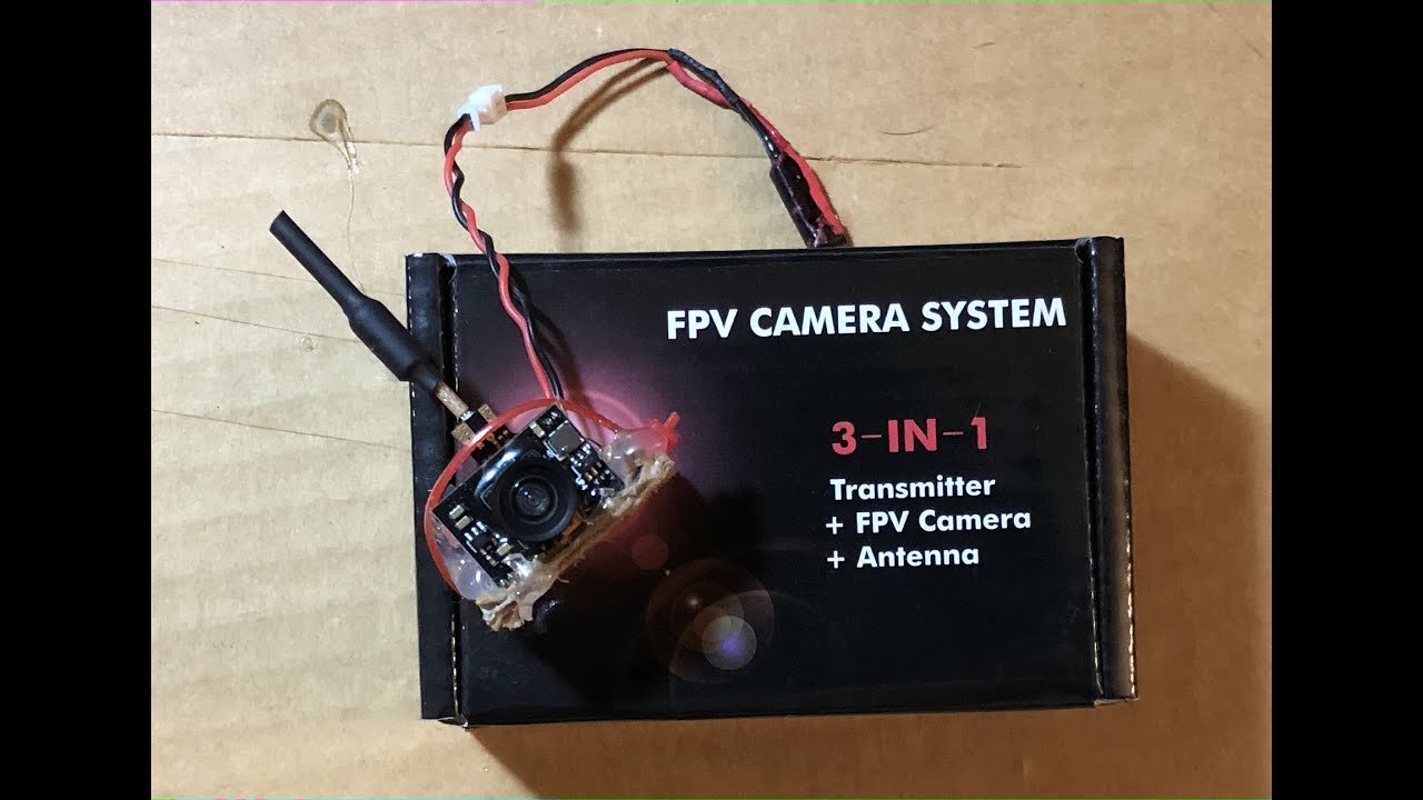Wolfwoop AIO 3in1 FPV camera - Eachine/AKK/Crazepony - 25/50/200mw switchable.