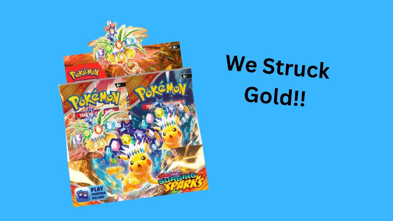 Pokemon Surging Sparks Booster Box - This Set Is Crazy!