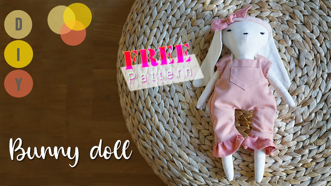 DIY Bunny doll - FREE Pattern