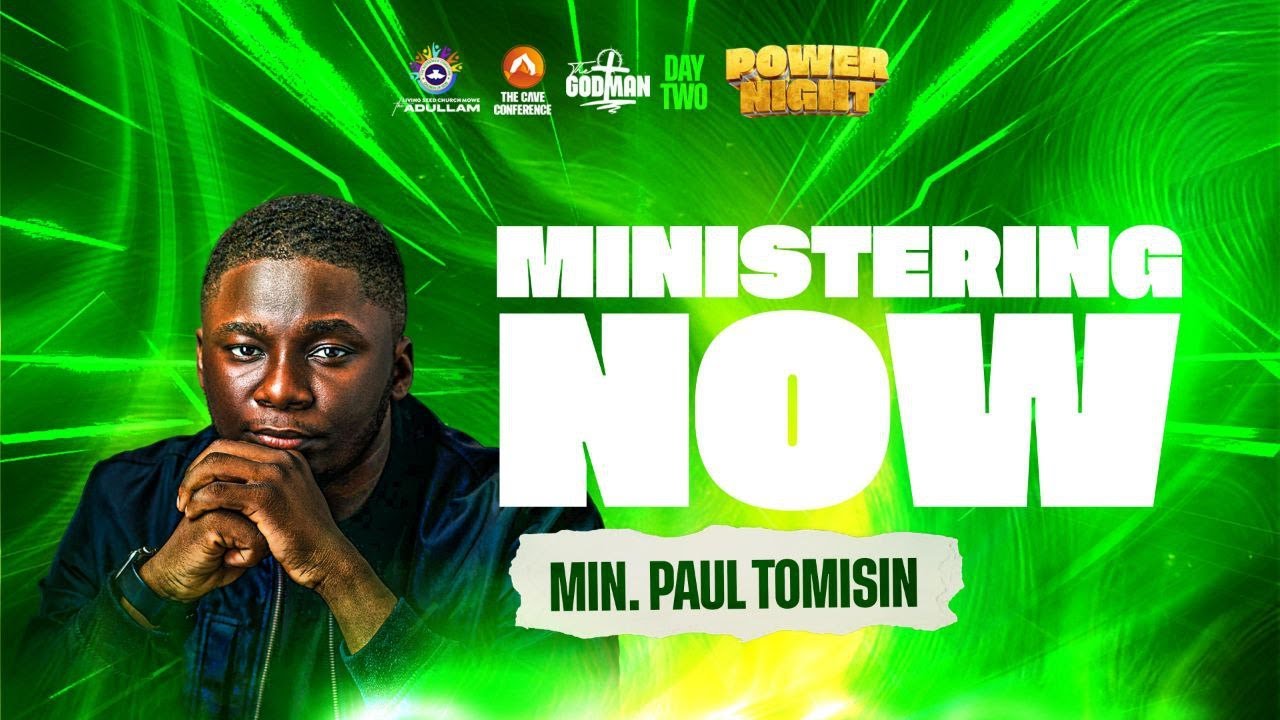 INTENSE WORSHIP WITH PAUL TOMISIN AT CAVE CONFERENCE 2025 || THE GODMAN #CAVECONFERECE25