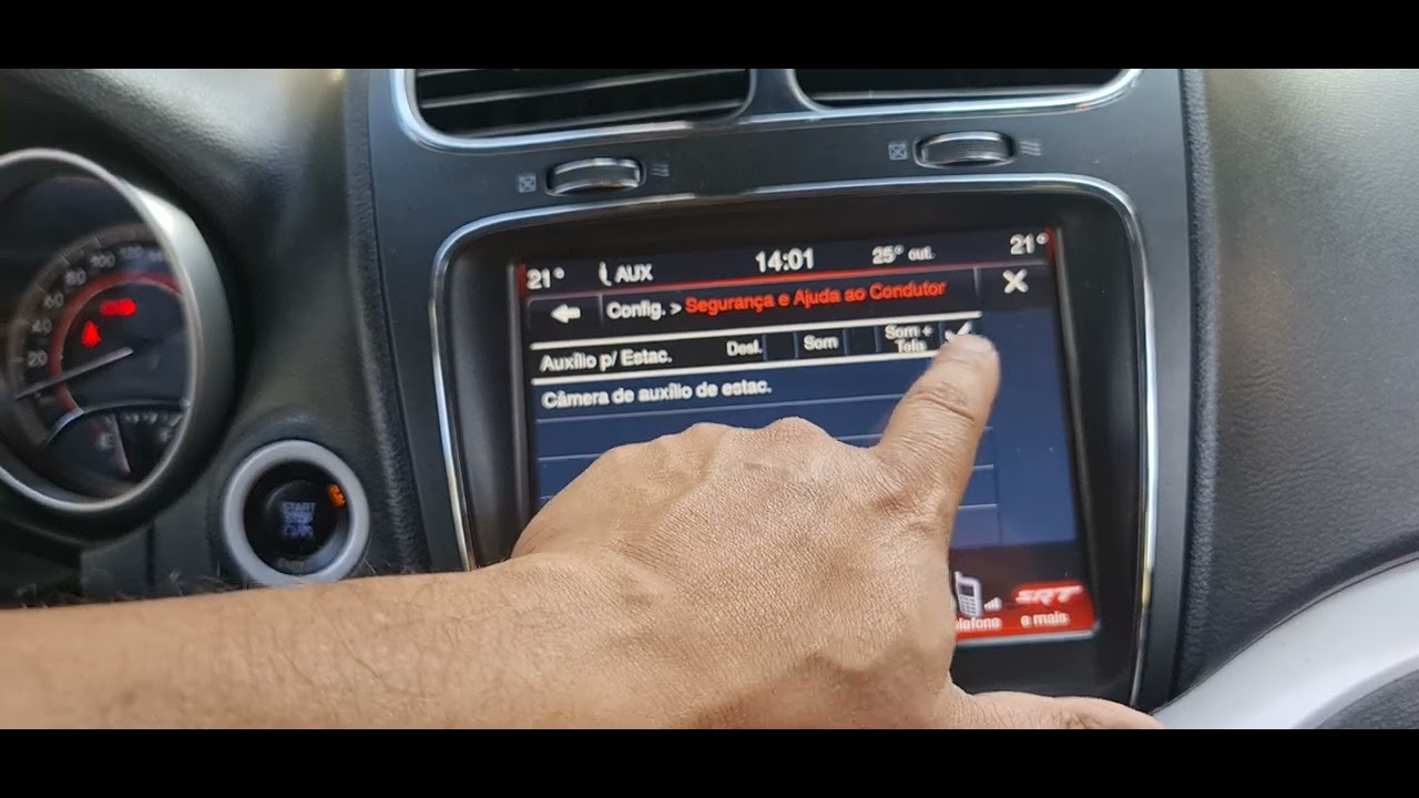 Funções Básicas da Uconnect expandidas com Espelhamento + Google TV Dodge Journey