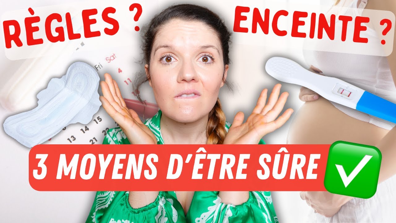 SYNDROME PRÉMENSTRUEL ou GROSSESSE ? 3 différences pour savoir AVANT le retard de règles !