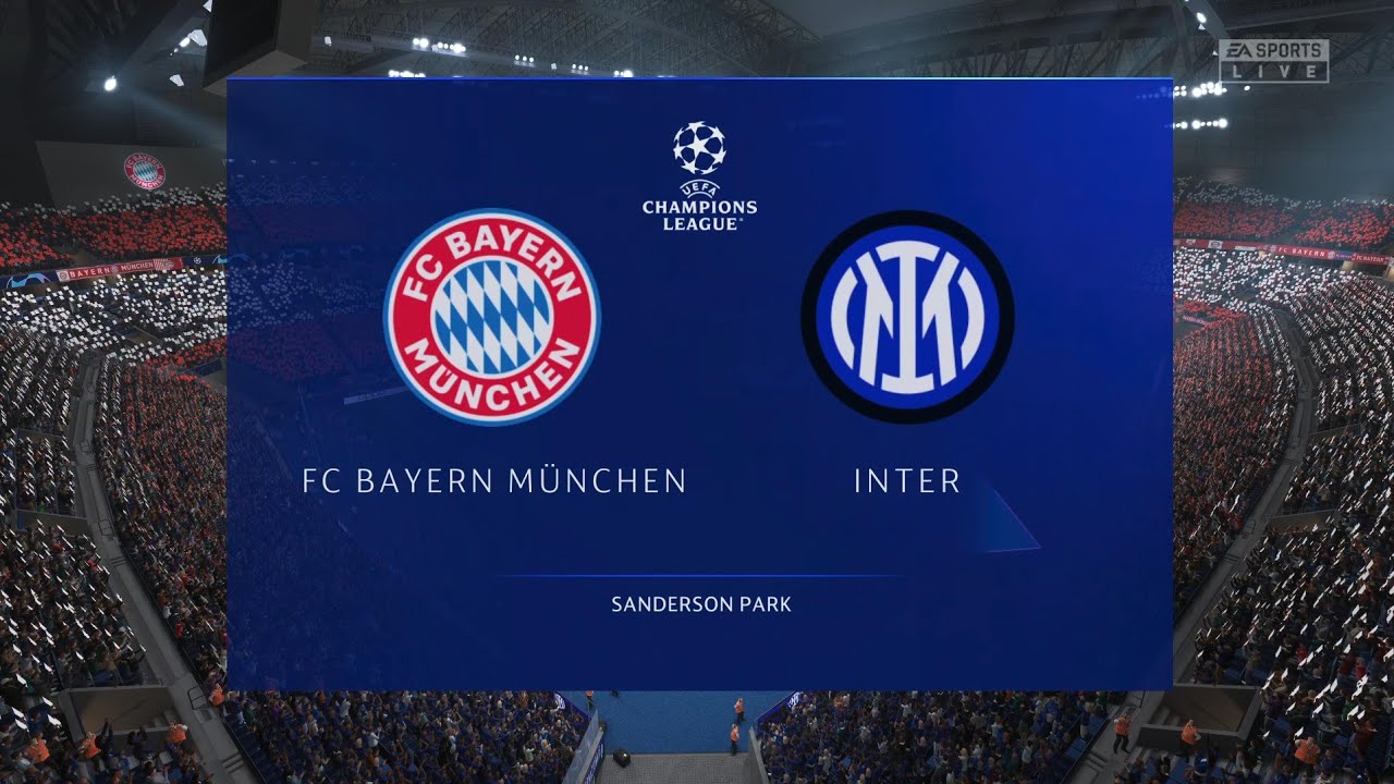FIFA 23 - FC BAYERN M&Uuml;NCHEN VS INTER | UEFA CHAMPIONS LEAGUE | Full Match PS5 Gameplay | 4K