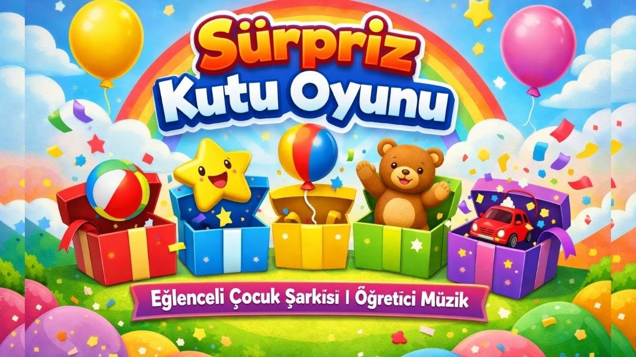 Sürpriz Kutu Oyunu | Eğlenceli Çocuk Şarkısı