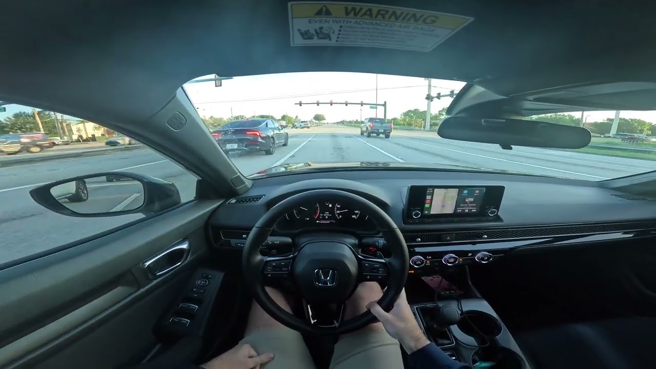 POV DRIVING TO HIGH SCHOOL*RUNNING LATE*