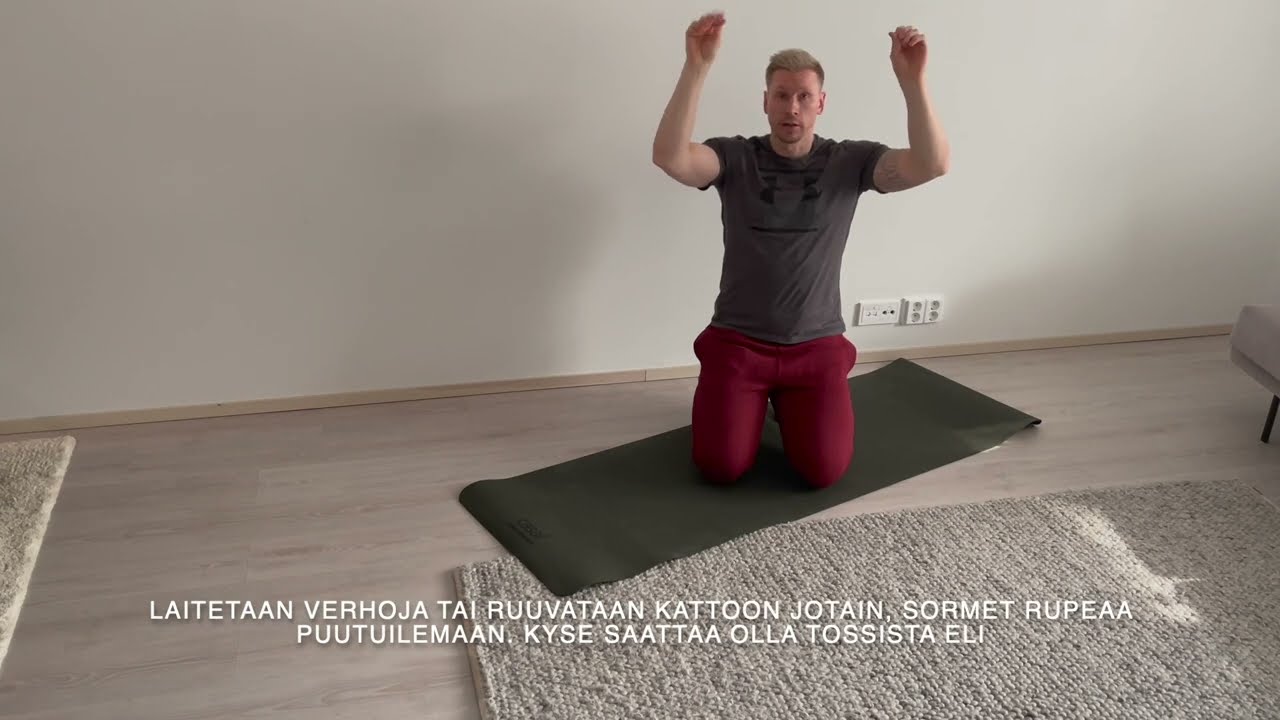 Kädet ja sormet puutuilee, mitä tehdä?