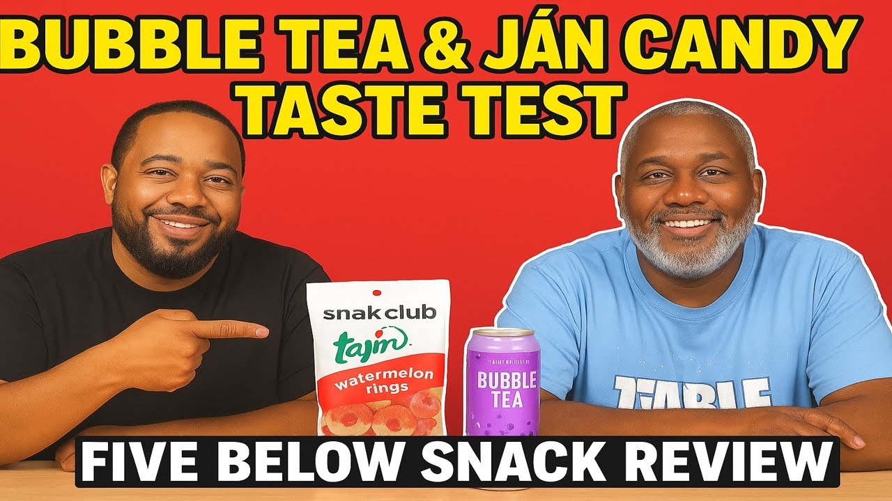 Bubble Tea and  Tajin Candy Taste Test | Five Below Snack Review
