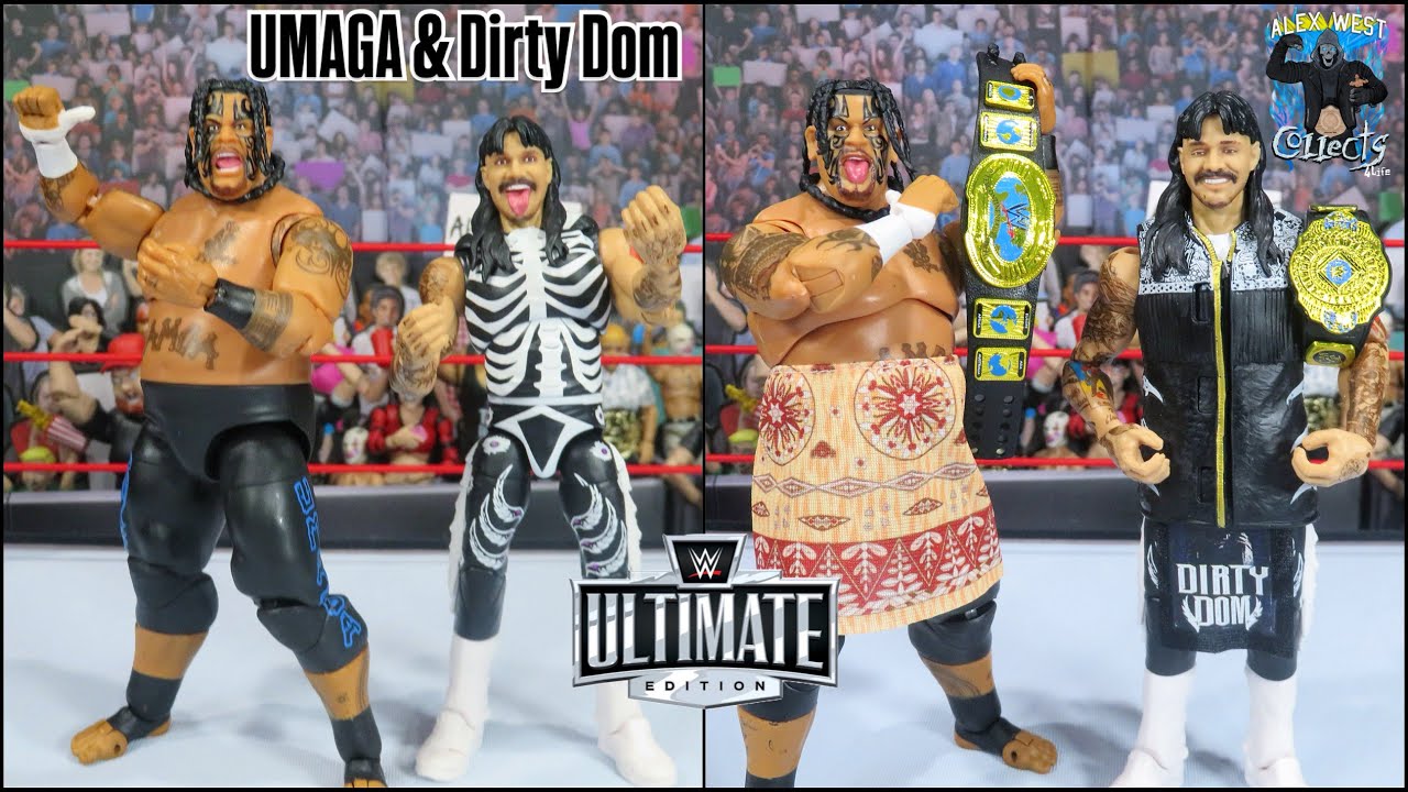 WWE Mattel Ultimate Edition 29 Доминик Мистерио и Умага!