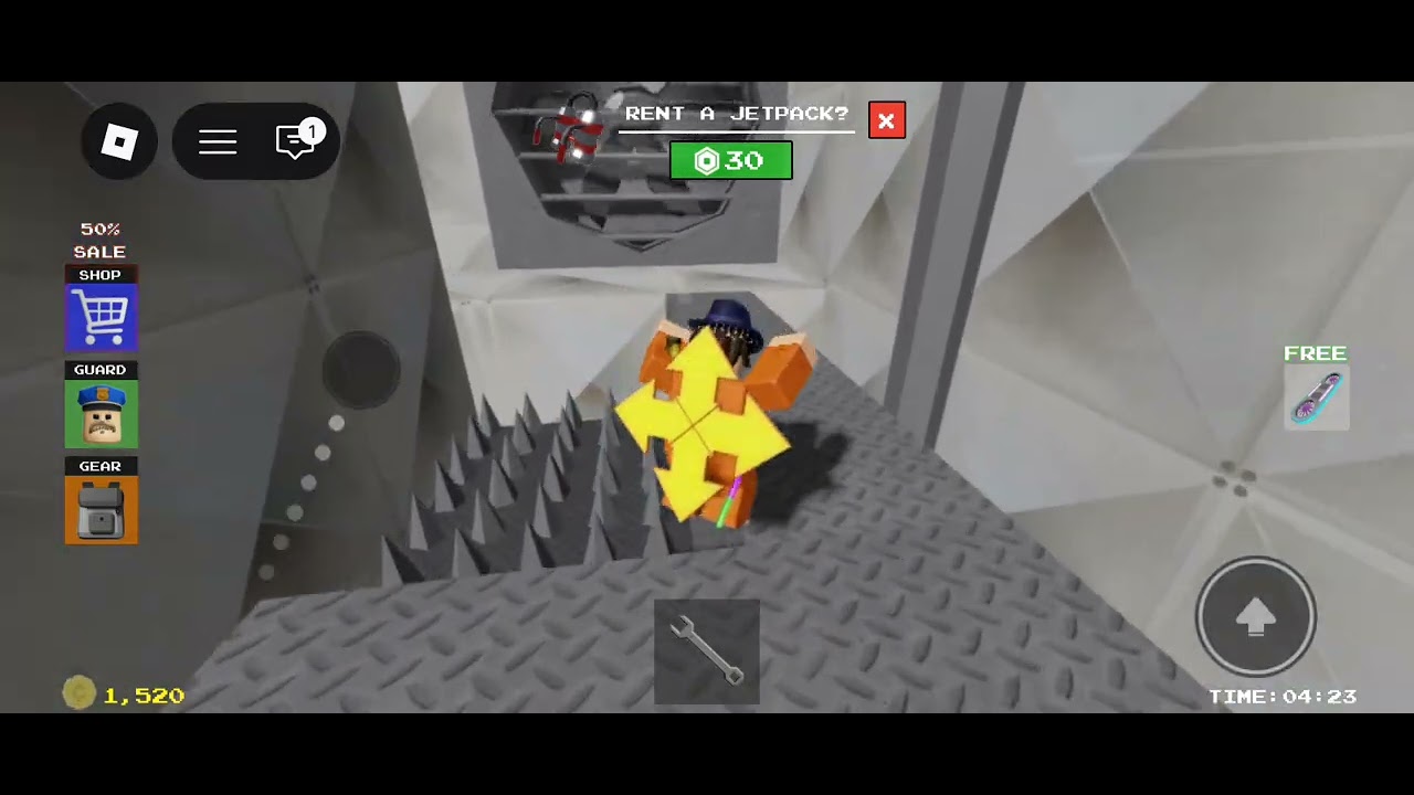 Game name Barry's prison