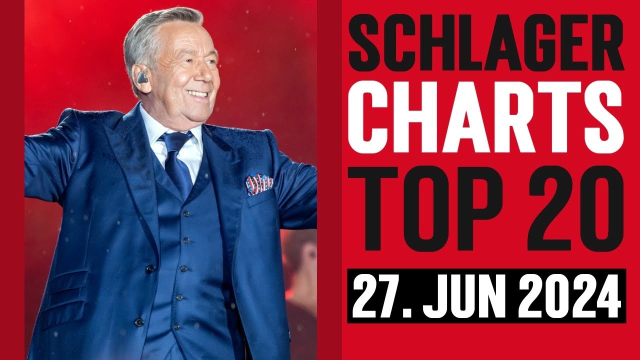 Schlager Charts Top 20 - 27. Juni 2024