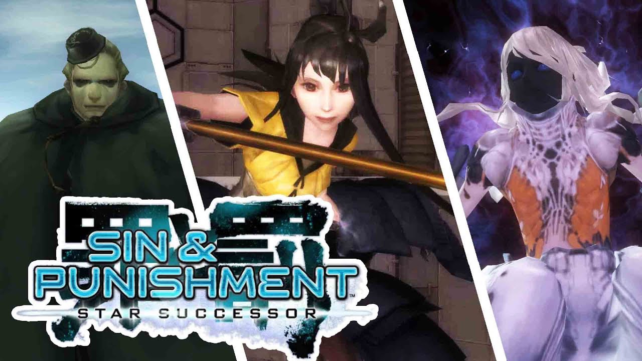 Sin & Punishment: Star Successor - All Bosses + Ending
