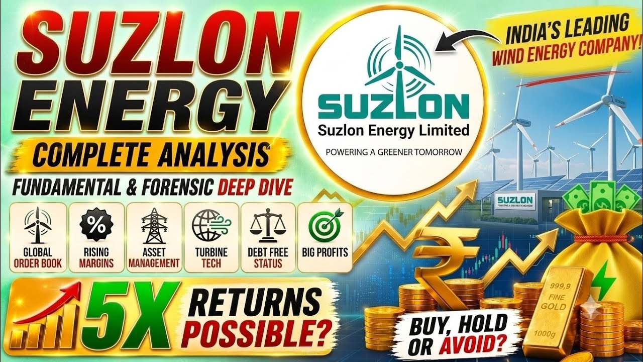 Suzlon Energy Q1 FY27 Analysis: Order Book, Forensic Audit, Chart Breakdown & 5-Year Target 🚀