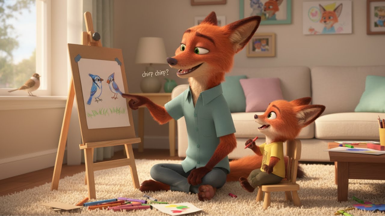 Zootopia 2 | Learning Time at Home with the Little One | Nick, July & Their Baby