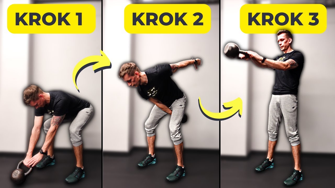 TECHNIKA SWINGU JEDNORĄCZ - 5 prostych kroków! | *kettlebell*