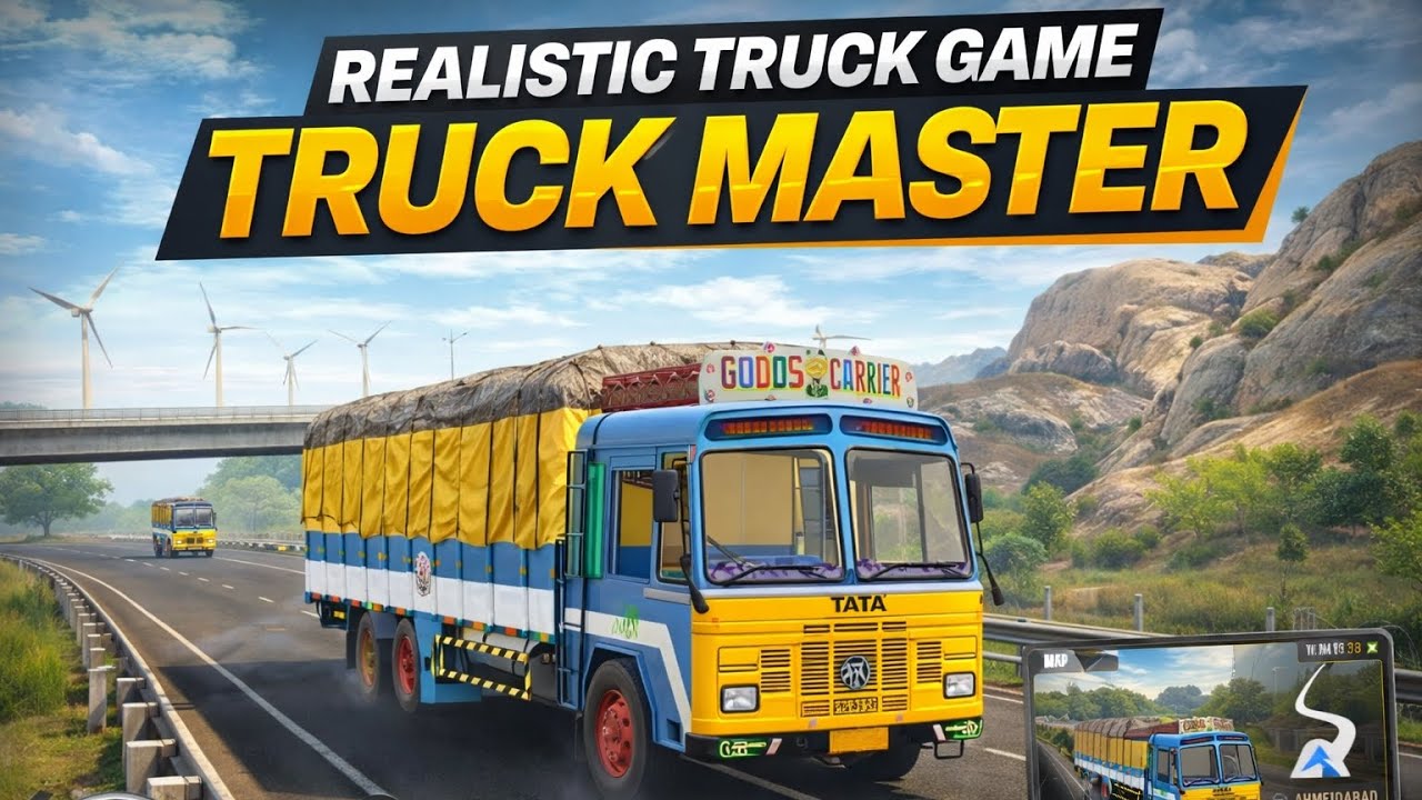 Welcome to Truck Master – The Most Realistic Indian Truck Driving Game! 🇮🇳🚛
