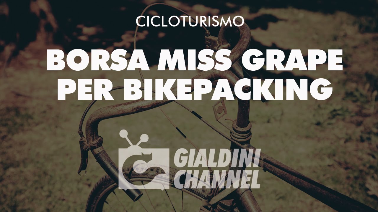BORSA MISS GRAPE PER BIKEPACKING