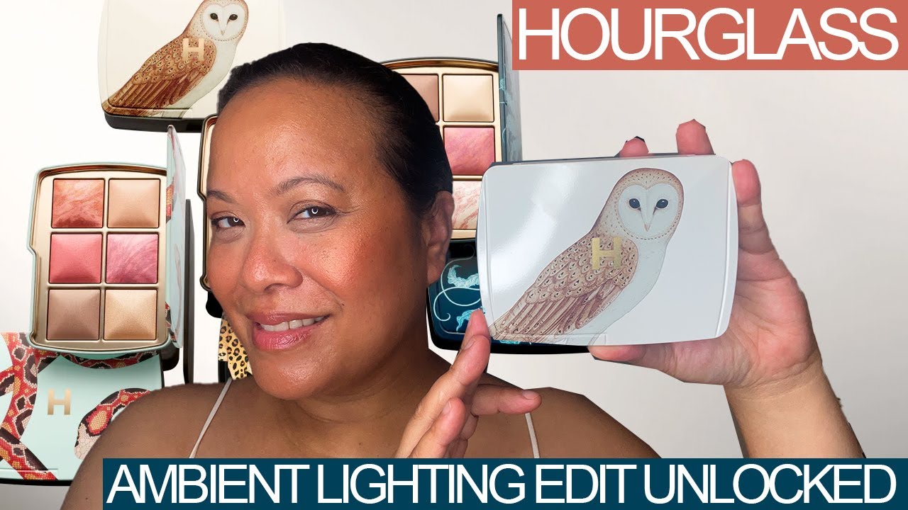 Hourglass Ambient Lighting Edit Unlocked Palettes 2023|Leopard|Jellyfish|Snake|Owl - 3 Looks