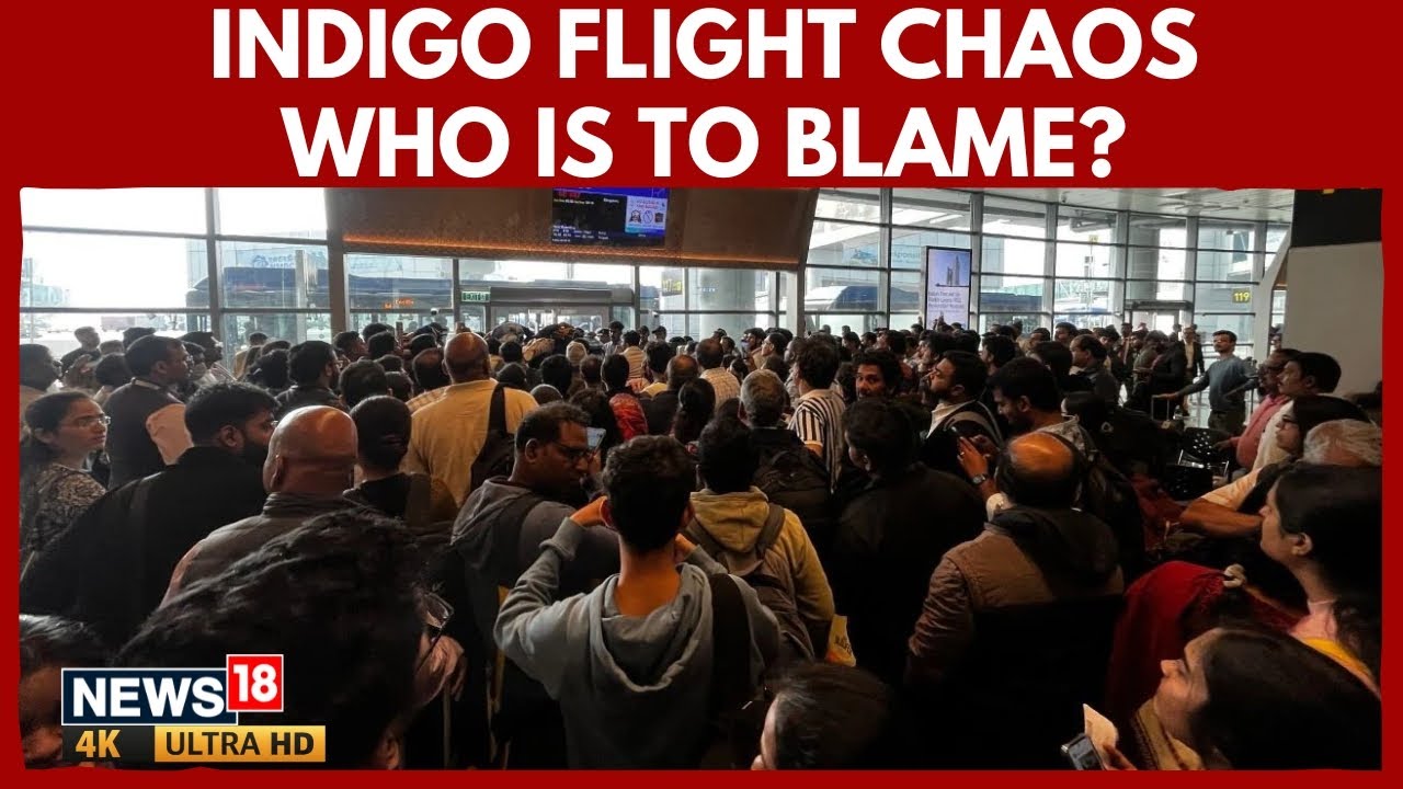 Indigo Flight Cancellations | DGCA Forms Panel To Probe Indigo Chaos | DGCA | indigo News | 4K