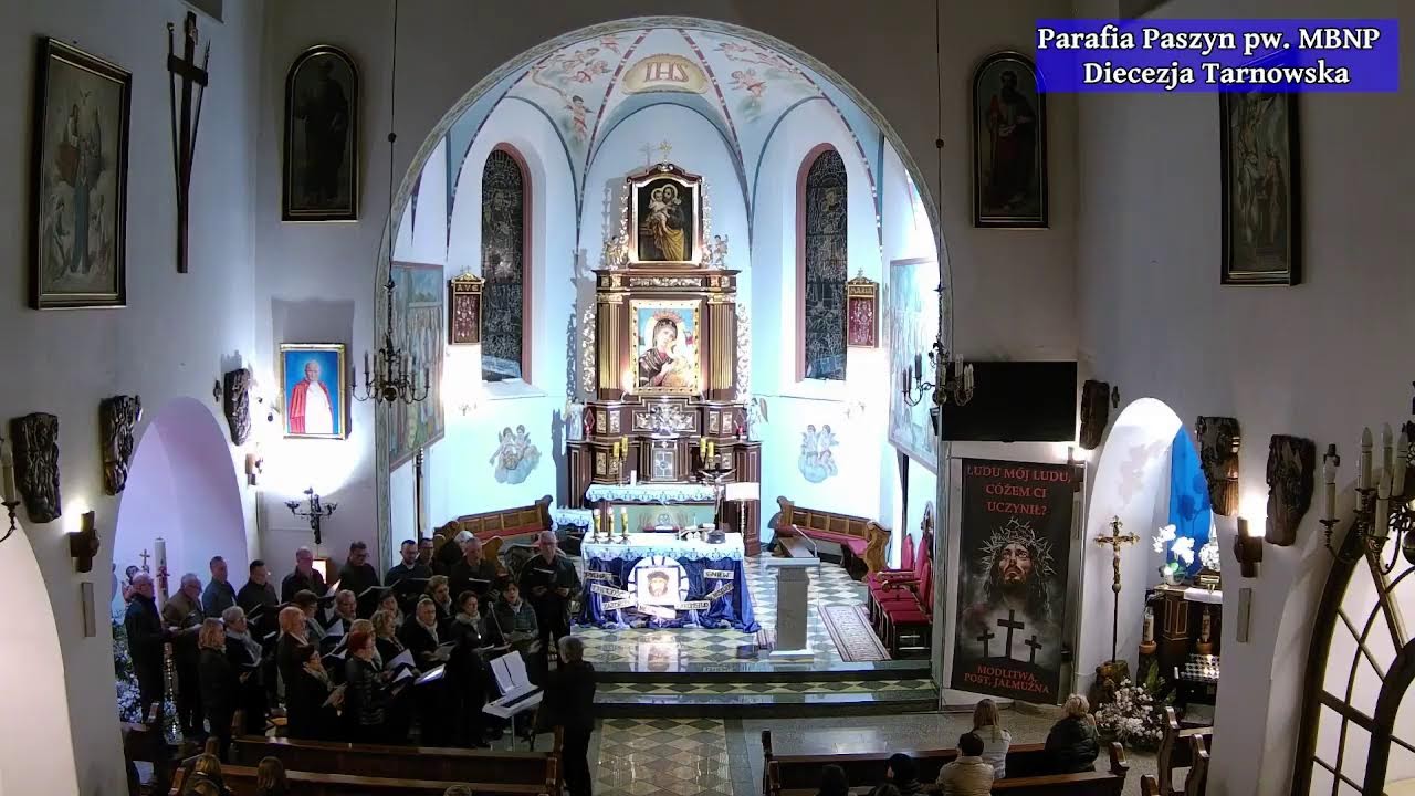 Paszyn - na żywo z kościoła parafialnego
