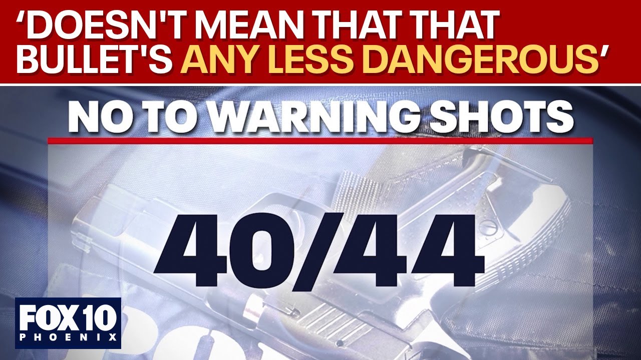 'Huge liability': Debate over law enforcement agencies allowing warning shots in AZ | FOX 10 Phoenix