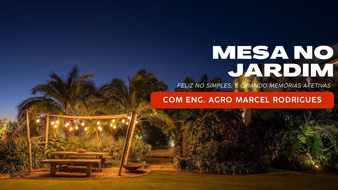 MESA NO JARDIM