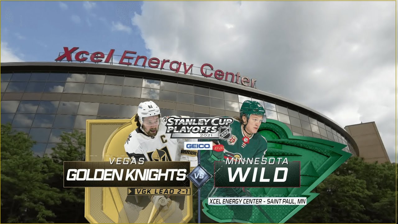 NHL Playoffs on NBC intro | VGK@MIN | 5/22/2021 (GM4)