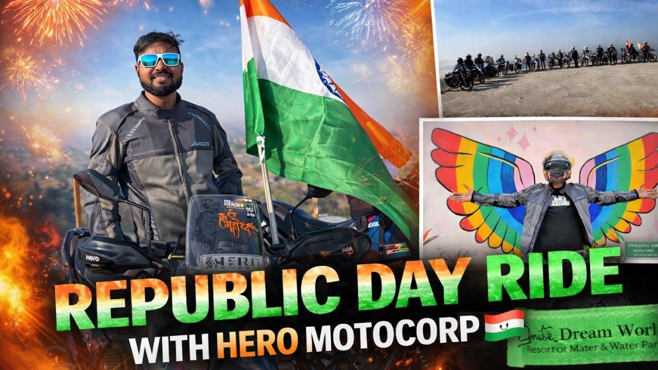 26 January Special 🇮🇳 | Republic Day Ride with Hero MotoCorp26