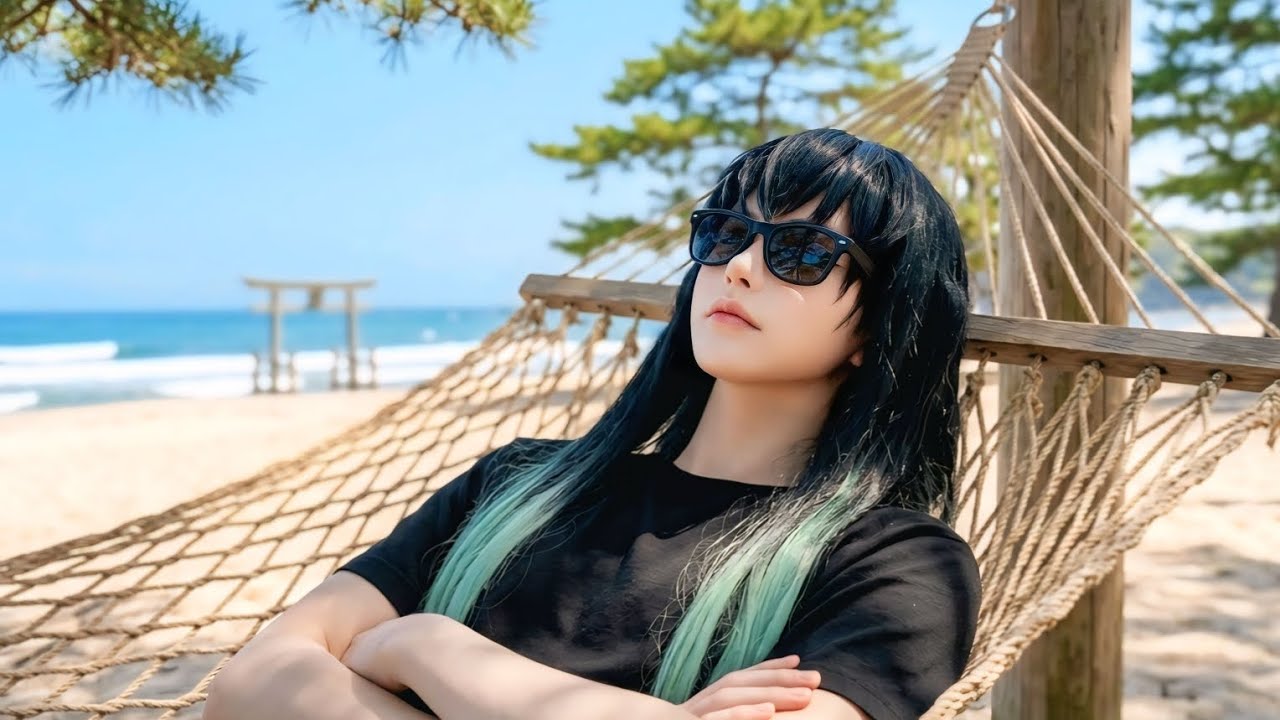 もしも時透無一郎が海へバカンスに行ったら？