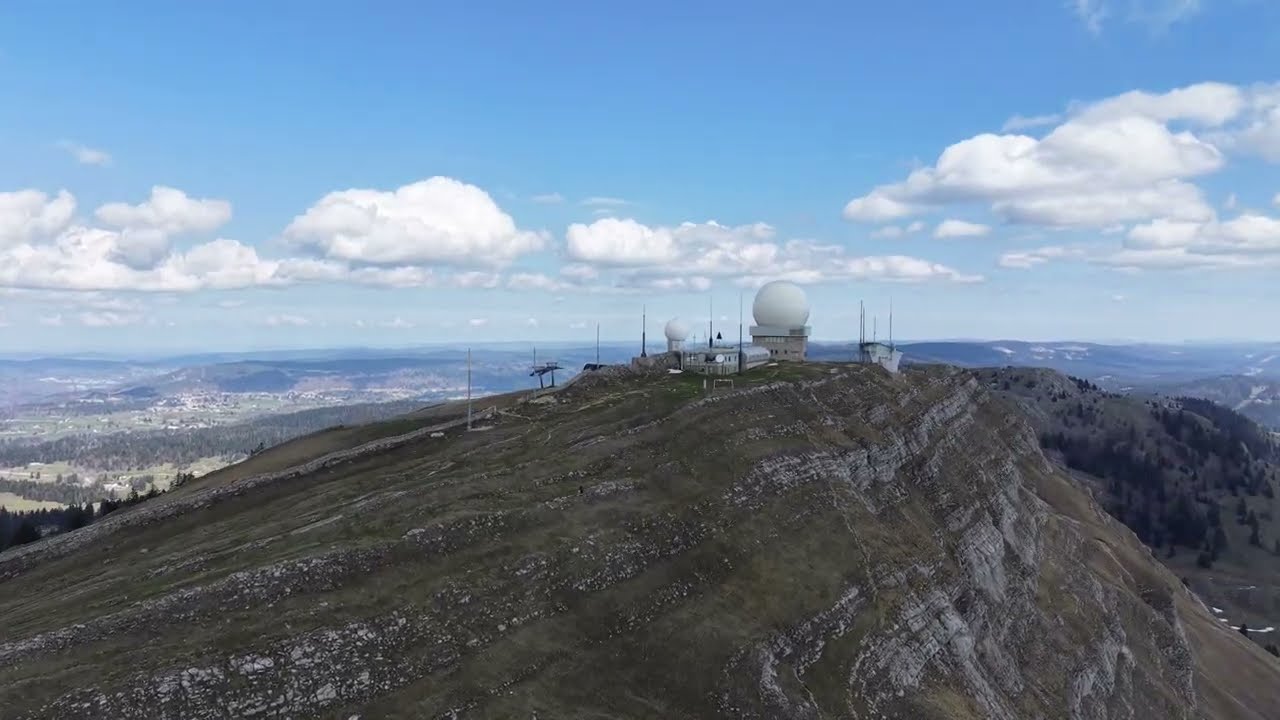 La Dôle vue d'en haut.