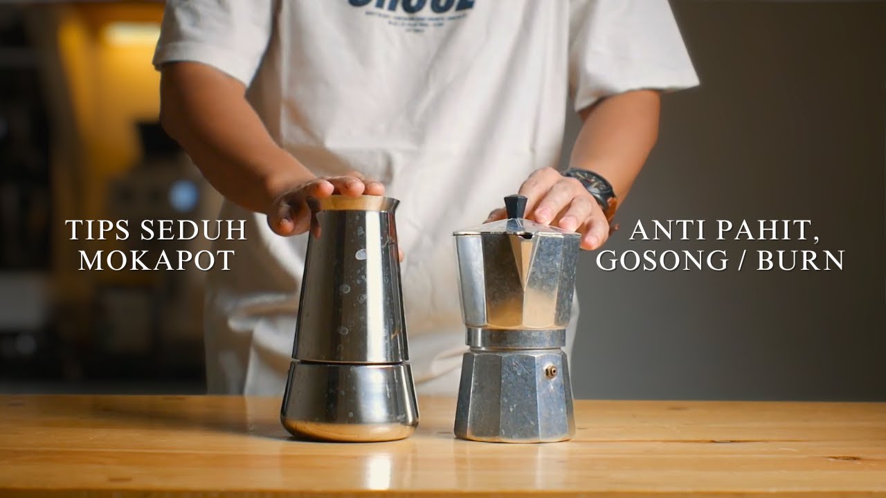 SEDUH MOKAPOT ANTI GOSONG / BURN / PAHIT