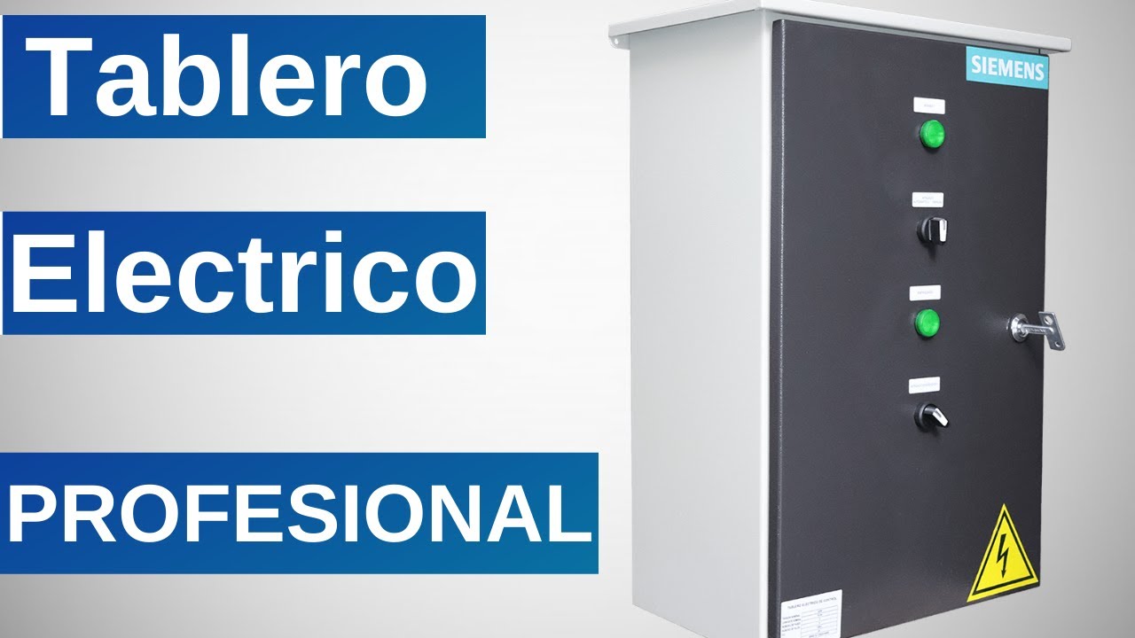 TABLERO ELECTRICO - Montaje y perforación externa como un PROFESIONAL