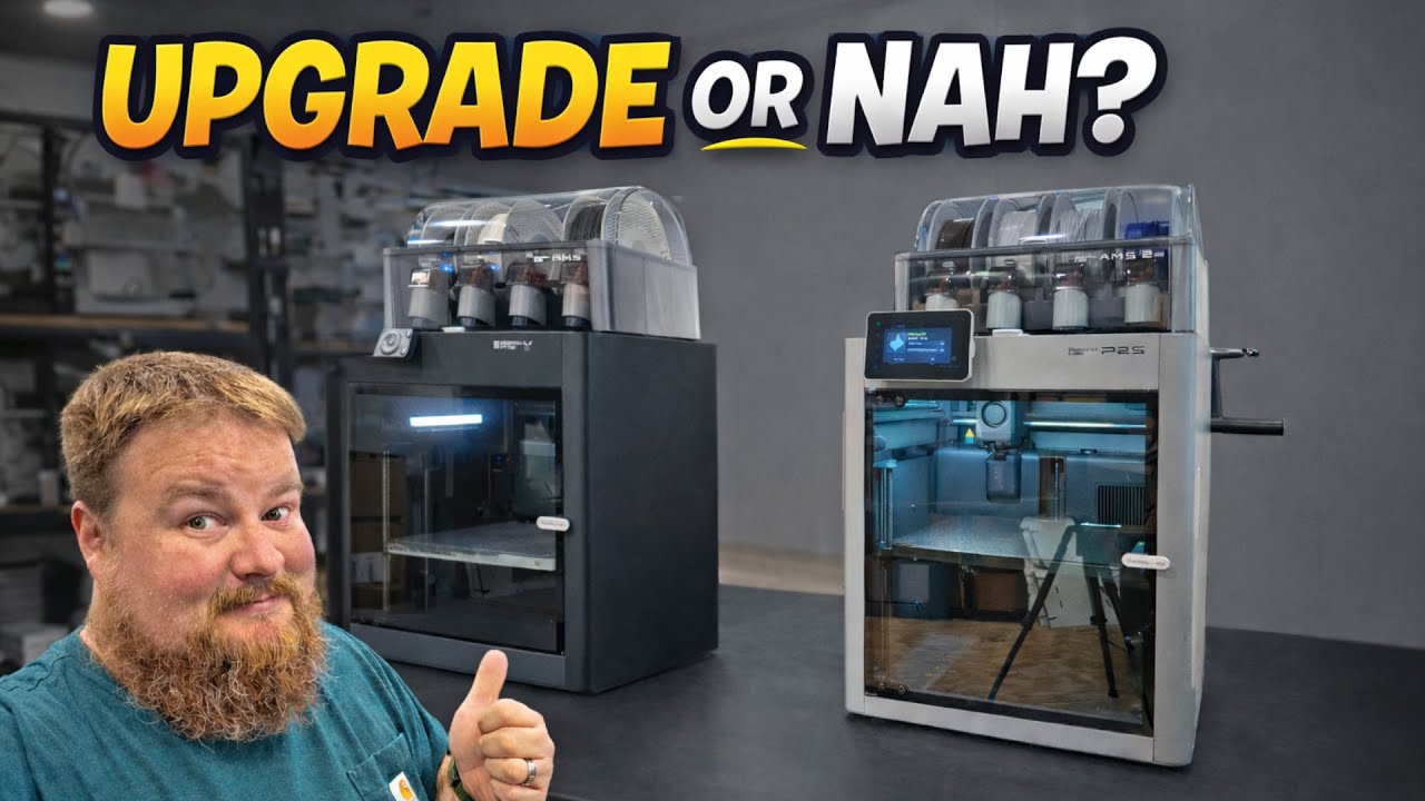 Bambu Lab P2S vs P1S — Worth the Upgrade?