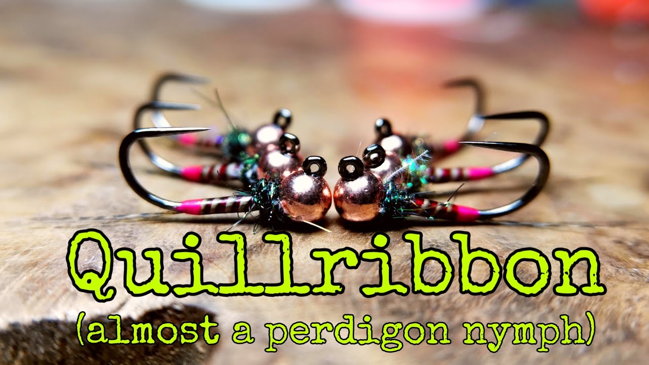 Quillribbon (almost a perdigon nymph)