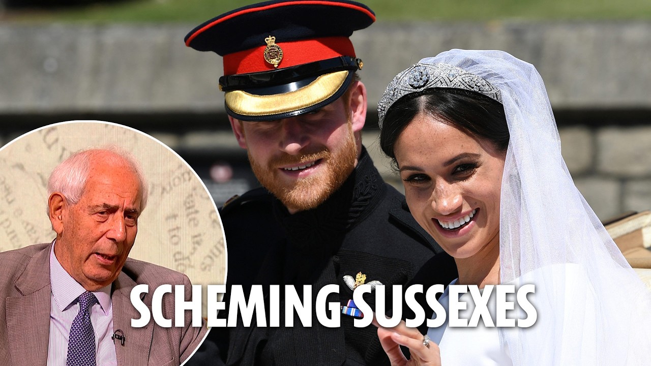 Meghan was ALWAYS plotting to betray the royals - Clues at her wedding proved it, claims Tom Bower