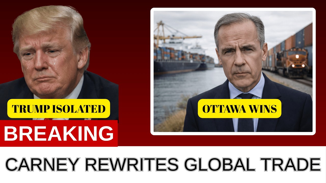 JUST IN: Carney Moves to Unite 40 Nations Against Trump's Trade War