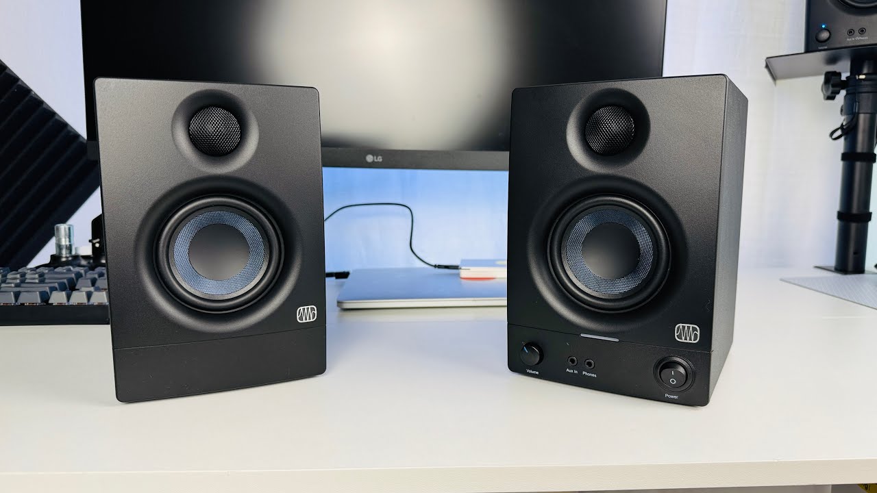 PreSonus Eris 3.5 studio monitors (Gen 2) overview
