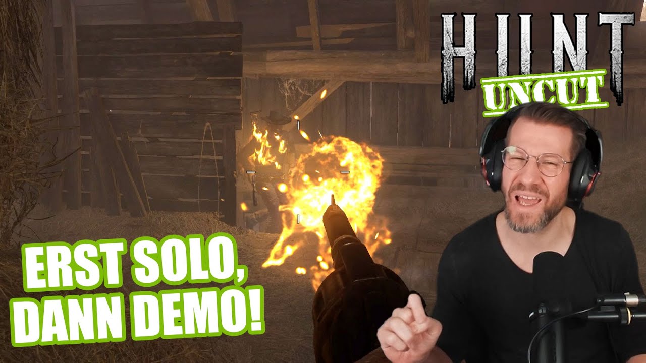 Erst SOLO, dann DEMO! Stream vom 02.02.2025 [Hunt Showdown Solo]